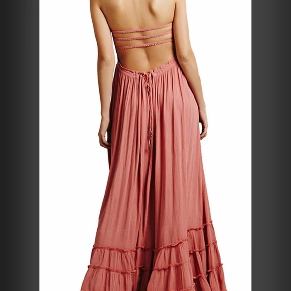 Open back Ruffle Maxi - Picture 3 of 9